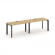 Стайл Проджект Рабочая станция односторонняя SN-59P.ORS-021 Тиквуд Светлый/Металл Черный/Черный Загл _3856215