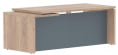 Стол руководителя правый Torr LUX TLCT 209 R Дуб Каньон Серо-голубой_635982