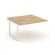Стайл Проджект Проходной наб. элем. SN-59O.DNRS-012 Тиквуд Светлый/Металл Белый/Белый Заглушка 1180* _3814767