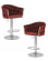 Стул барный DOBRIN MARCEL (винный велюр (MJ9-35)) 2 шт_3636672