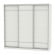 Шкаф-купе B-230х235х60-1(ВД-D7D7D7)_356329