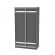 Шкаф-купе B-230х120х60-2(Графит-D9D9)_362194