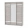 Шкаф-купе B-230х180х60-3(ЯШС-D9D10D9)_356083