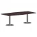 Конференц-стол на 6-8 человек IMAGO ПРГ-4 Венге Магия-алюминий_230377
