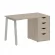 Стол письменный HOME OFFICE VR.SP-3-118.4.A Дуб Аттик/Серый металл_228471